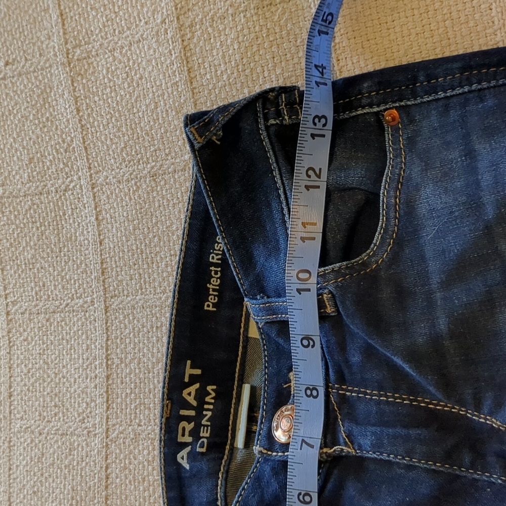 Ariat Dark Blue Flare Jeans - Picture 5 of 7